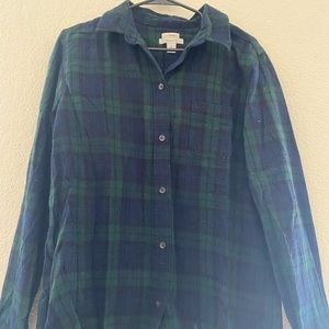 LL Bean Flannel Long Sleeve